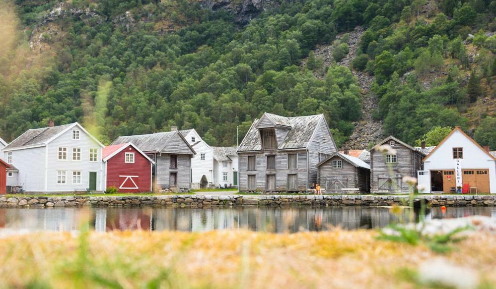 Laerdalsoren Motor Guesthouse Lærdalsøyri Esterno foto